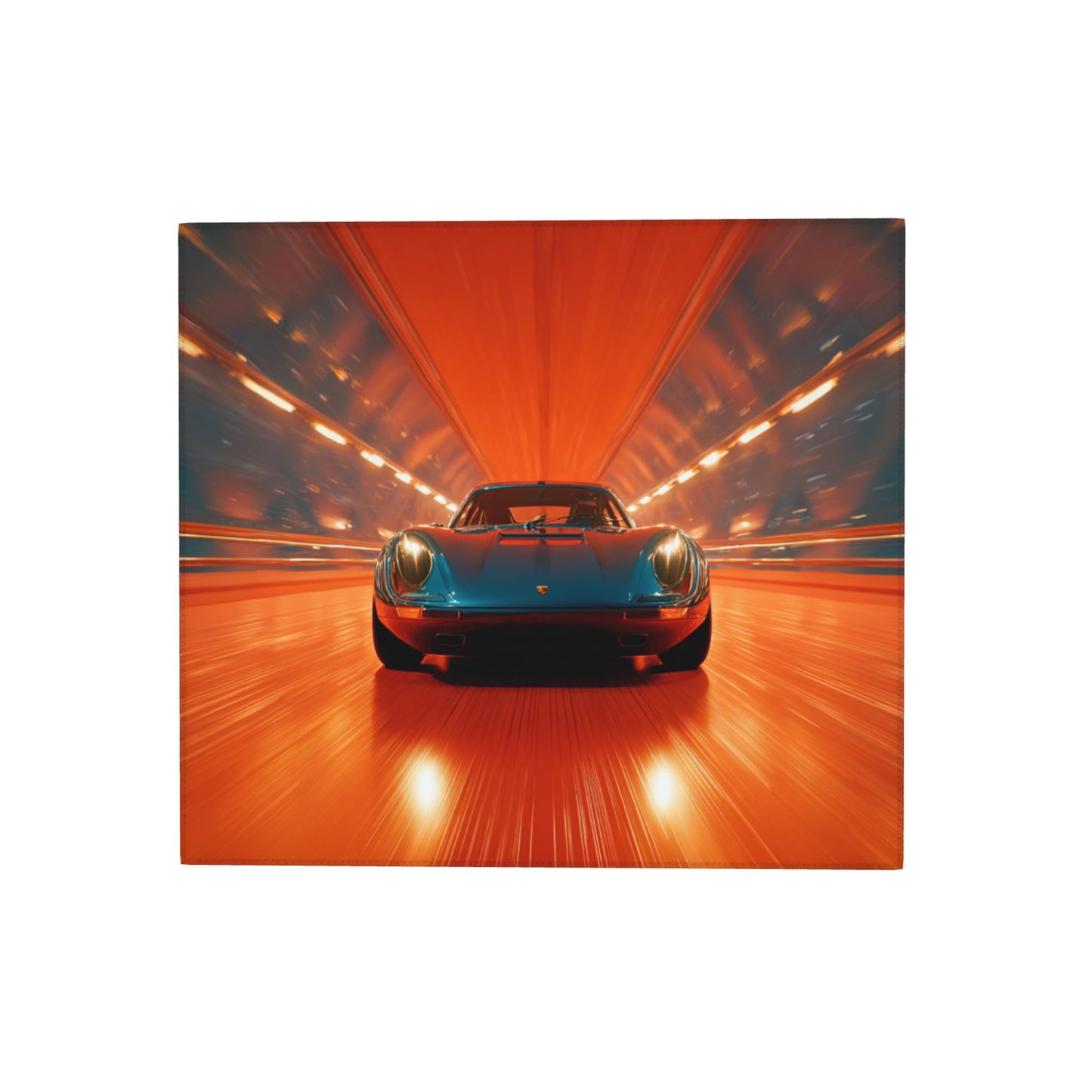 2-Pack Absorbent Kitchen Counter Drying Mats ā Racing Car in Tunnel Design ā Fast-Dry with Hanging Loop ā 18x16 in ā Non-Slip Backing