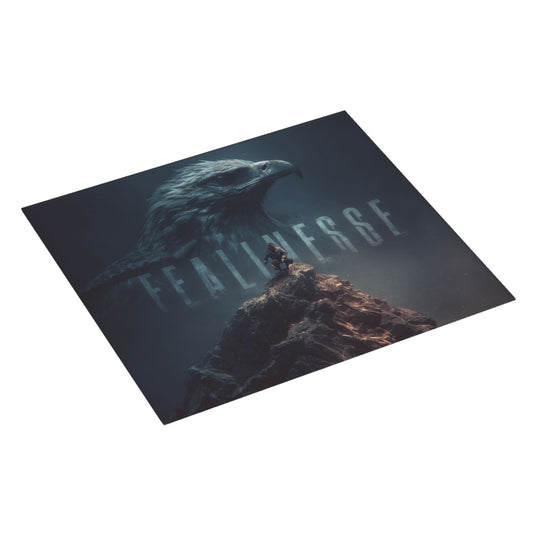 2-Pack Absorbent Kitchen Counter Mats – Bold Eagle & Warrior Poster Art – Quick Drying, Anti-Slip, Machine Washable – 18 x 16 Inches